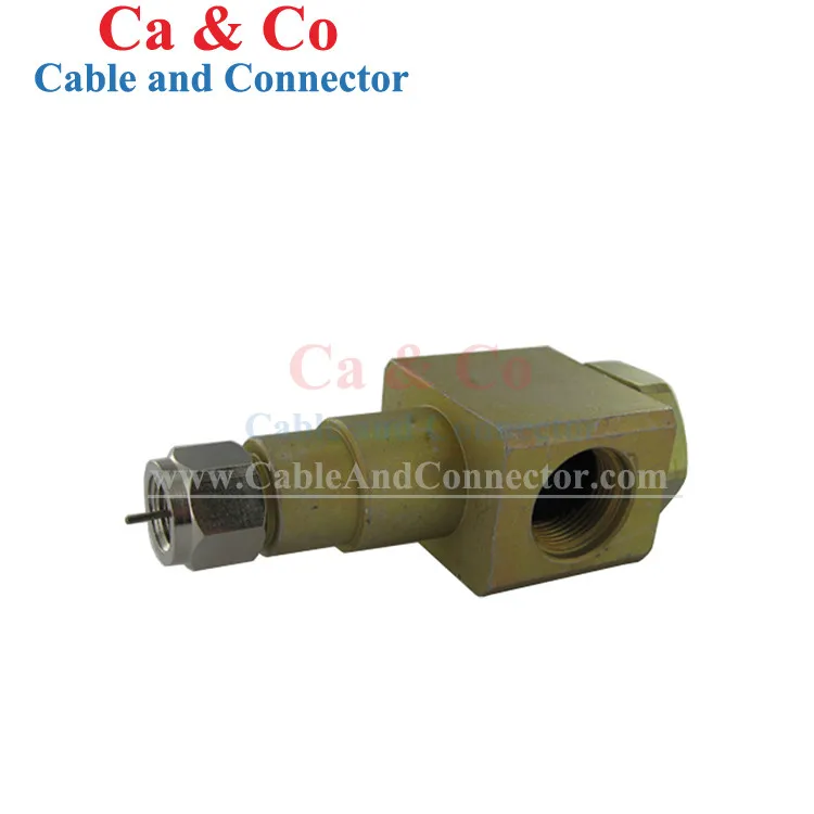 58 メス - F オス コネクタ 90 度